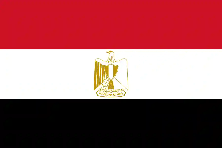 Vlag van Egypte