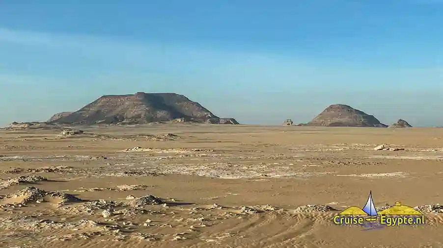 Onderweg naar de tempel van Abu Simbel.